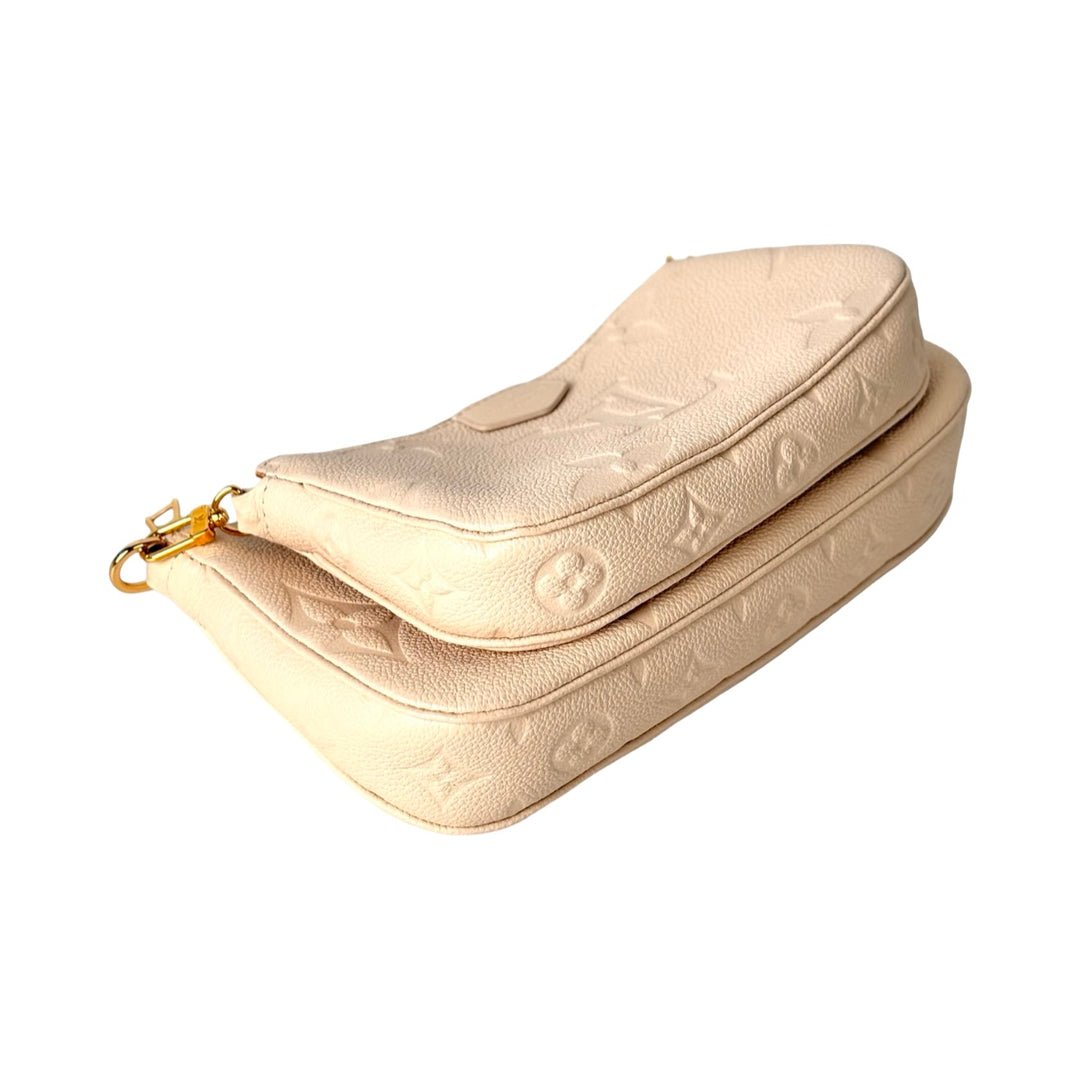 Louis Vuitton Pochette Multi Cream Calfskin