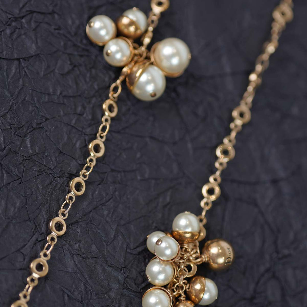 Dior Fashion Jewelry Pearl Necklace