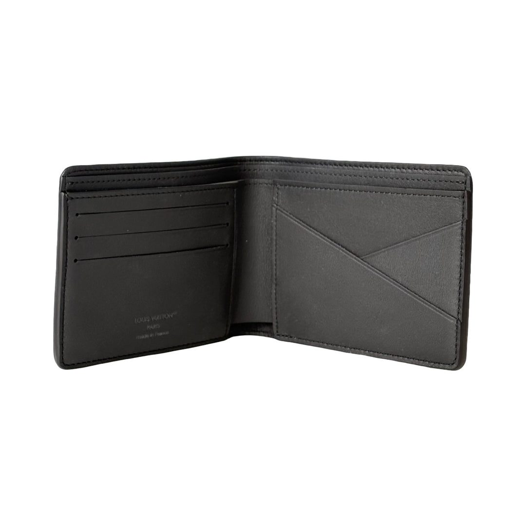 Louis Vuitton Multiple  Wallet Black Calfskin