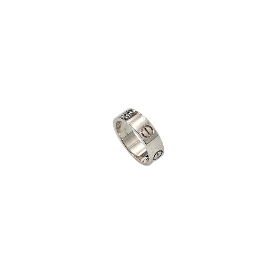 Cartier Love Ring White Gold #49