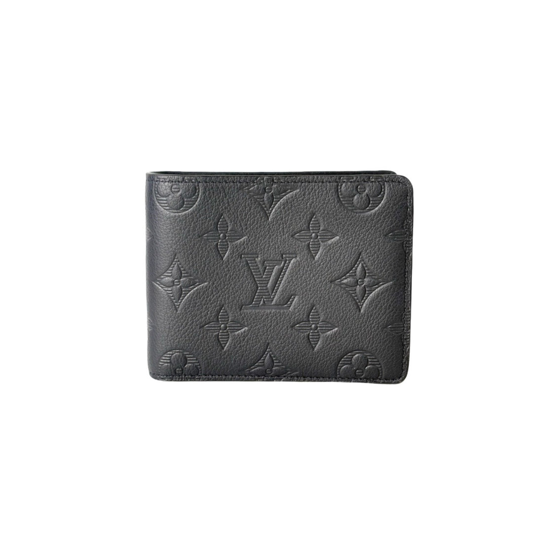 Louis Vuitton Multiple  Wallet Black Calfskin