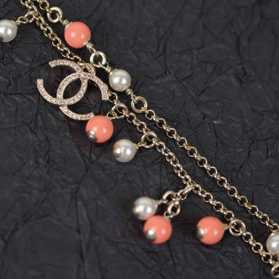 Chanel Logo Drop Bracelet