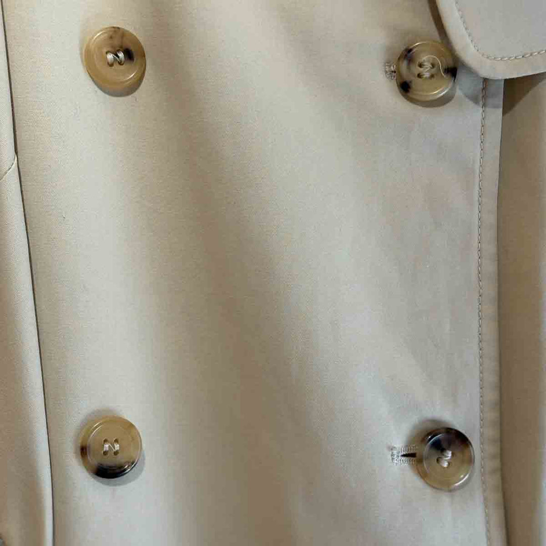 Burberry Non-Sleeves Trench Coat Light Brown Size 12