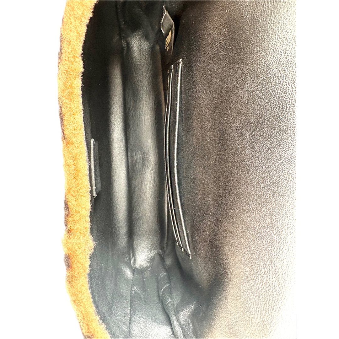 Fendi Baguette Fur Mini Bag
