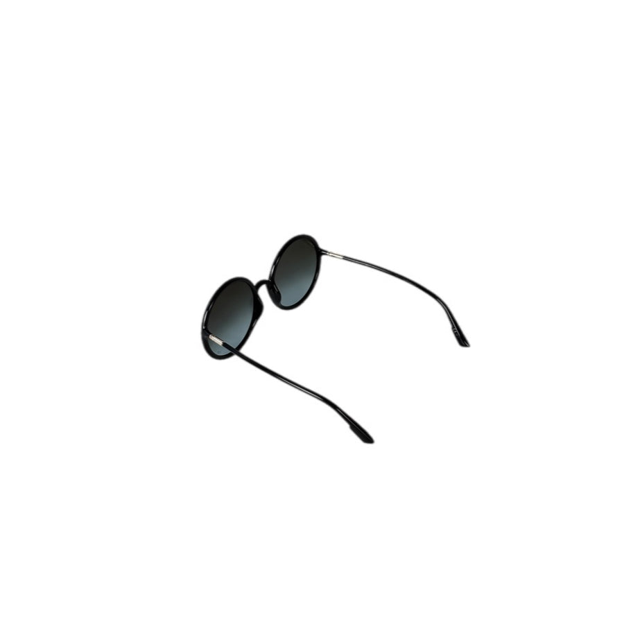 Dior Black Round Sunglasses