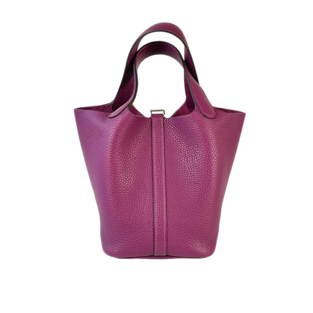 Hermes Picotin 18cm Bag TC Anemone