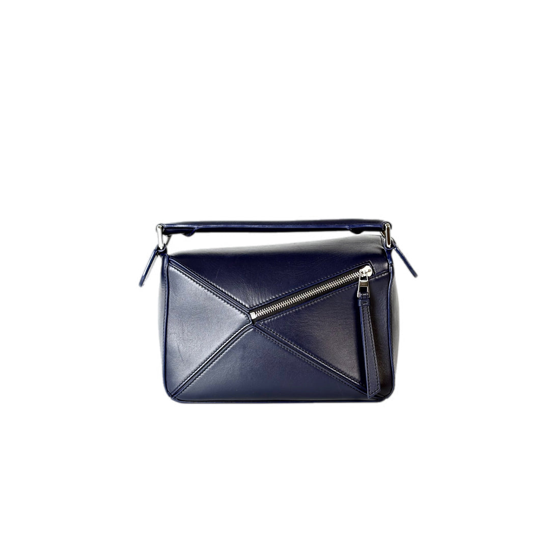 Loewe Puzzle Small Navy Bag
