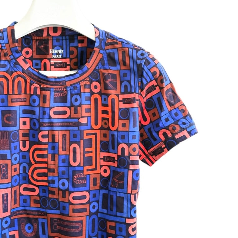 Hermes Cotton  Blue Shirt #40
