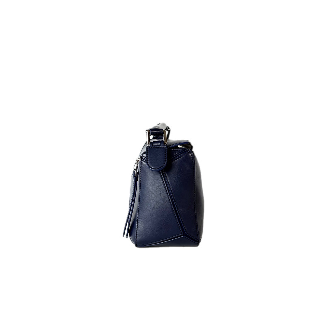 Loewe Puzzle Small Navy Bag