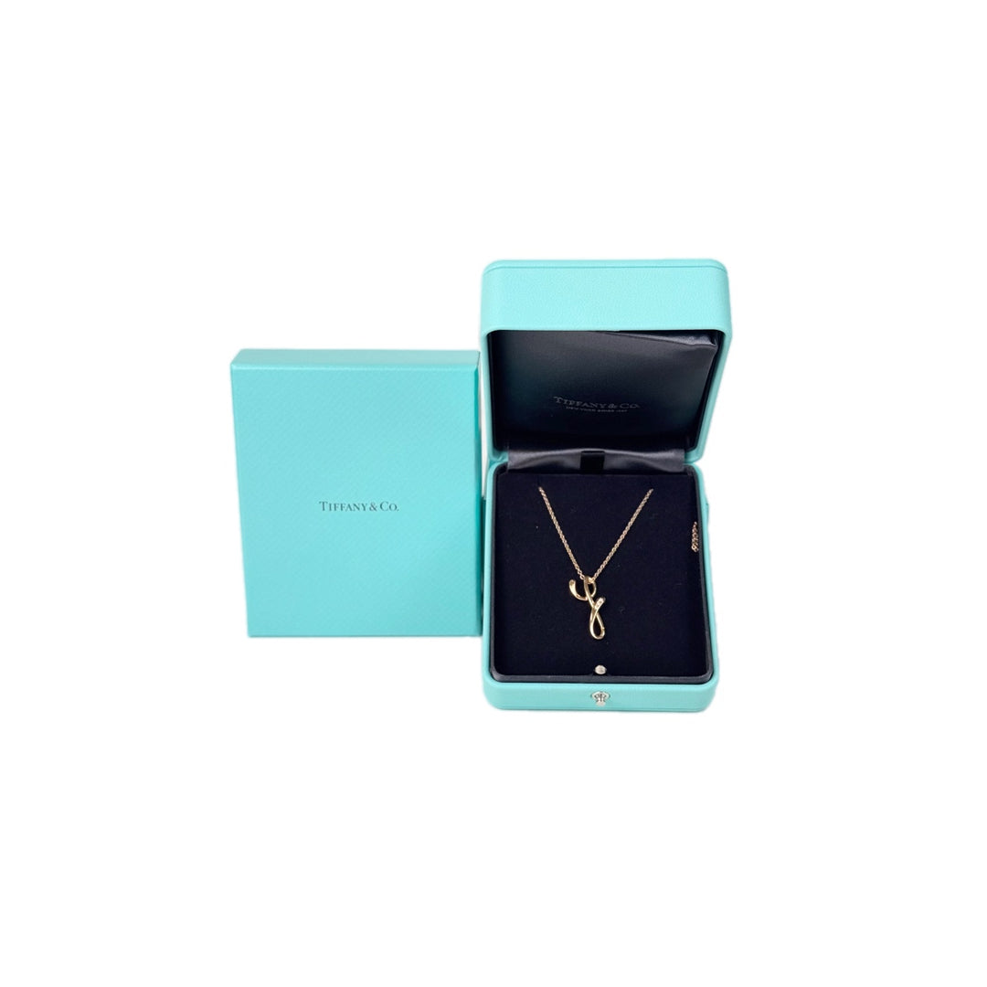 Tiffany 18k Gold Elsa Peretti Necklace