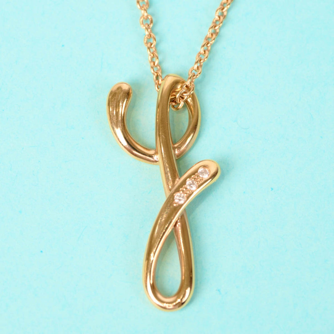 Tiffany 18k Gold Elsa Peretti Necklace