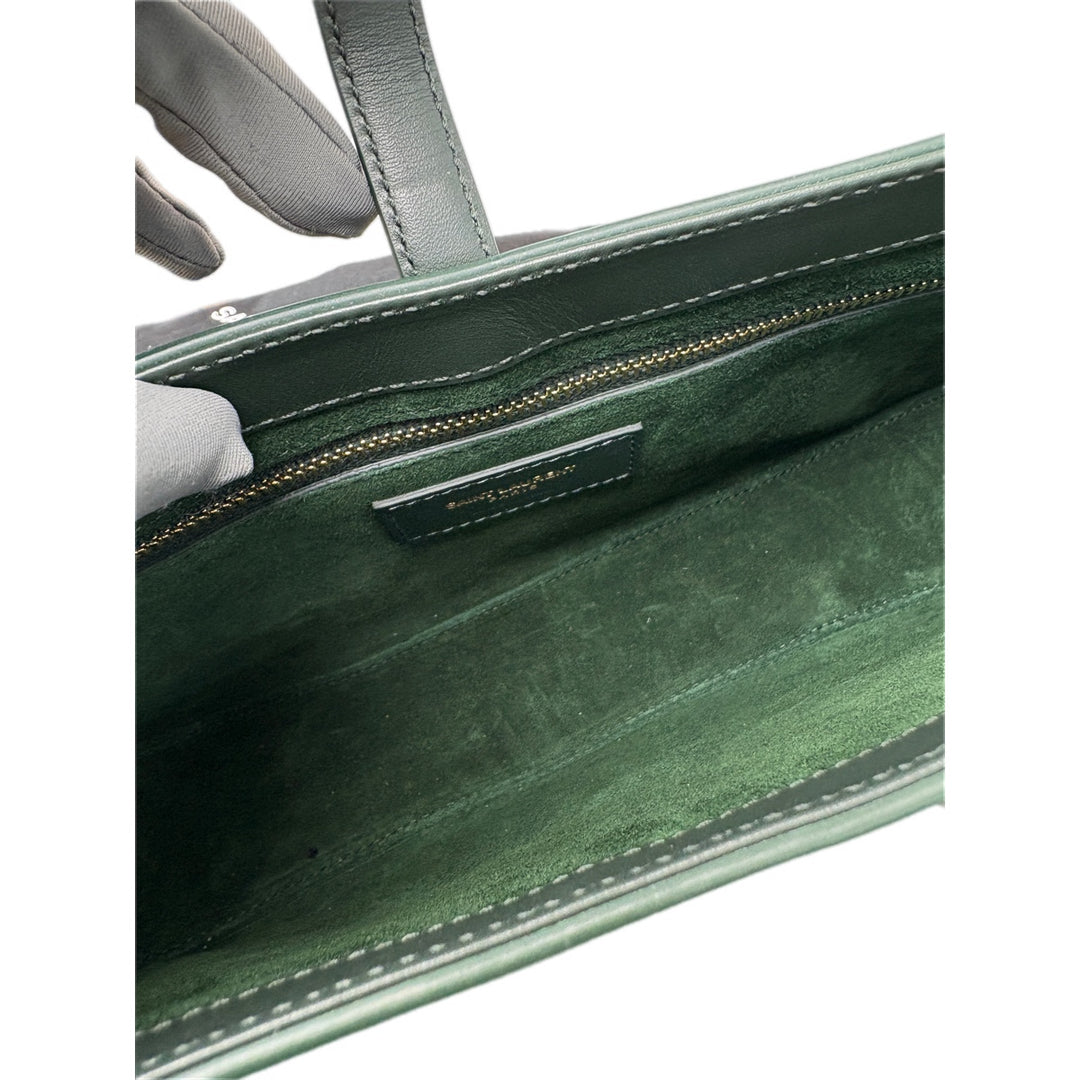 YSL Le 5 À 7 Hobo Bag Dark Green