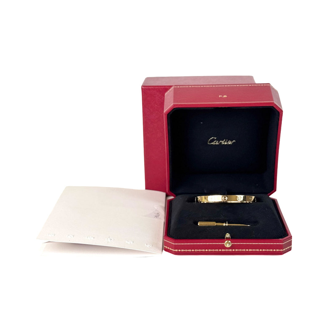 Cartier Love Bracelet Yellow Gold #17