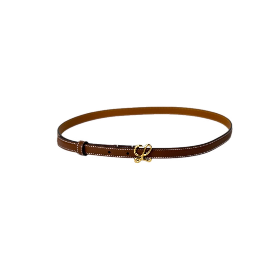 Loewe Brown Mini Belt 80cm