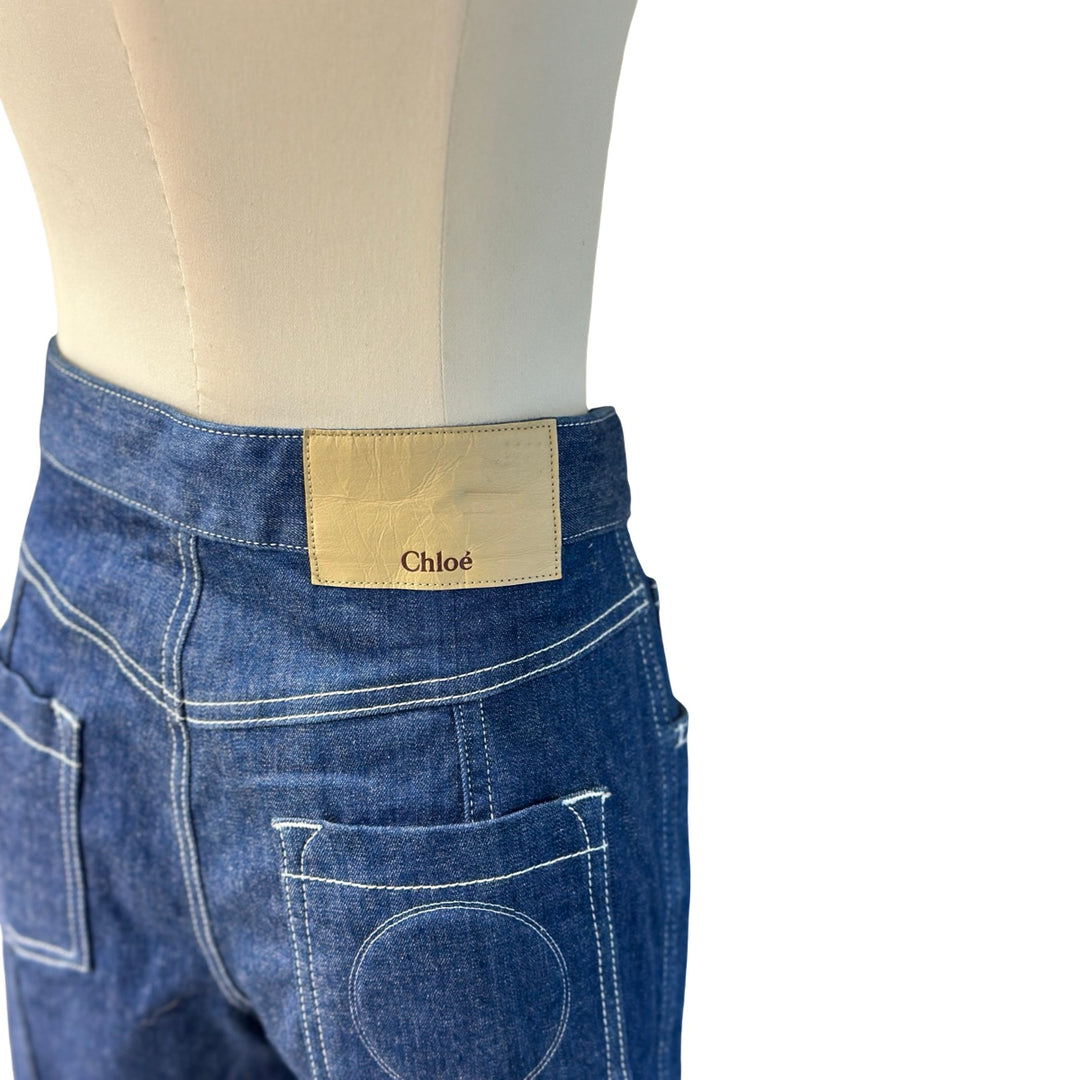 Chloe Jeans Wide Leg Denim #38