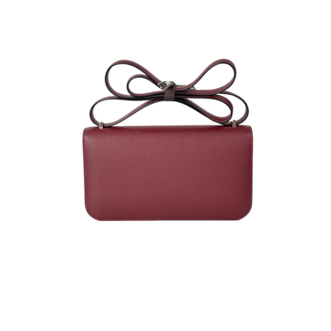 Hermes Constance Elan Epsom 55 Rouge Bag