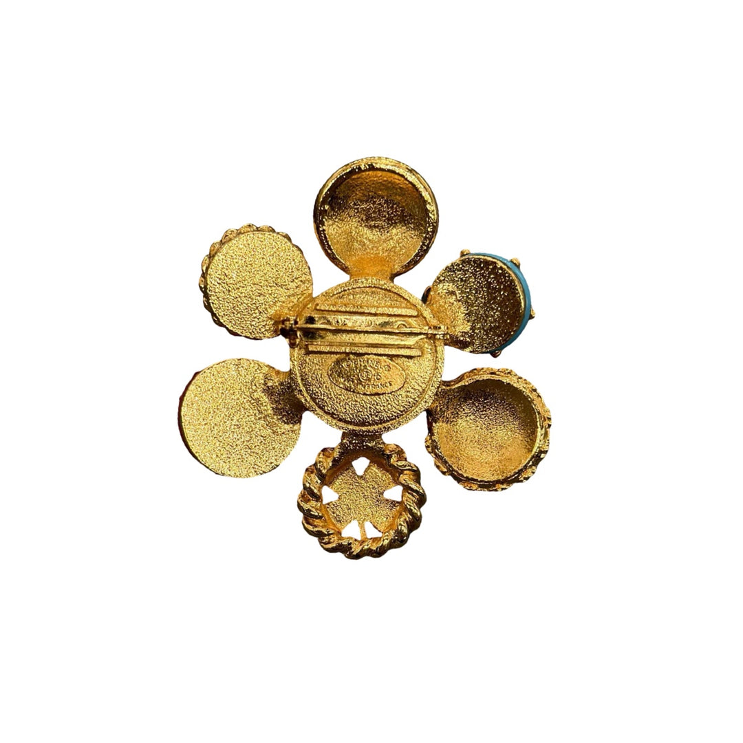 Chanel 1988 Vintage Multi Element Brooch