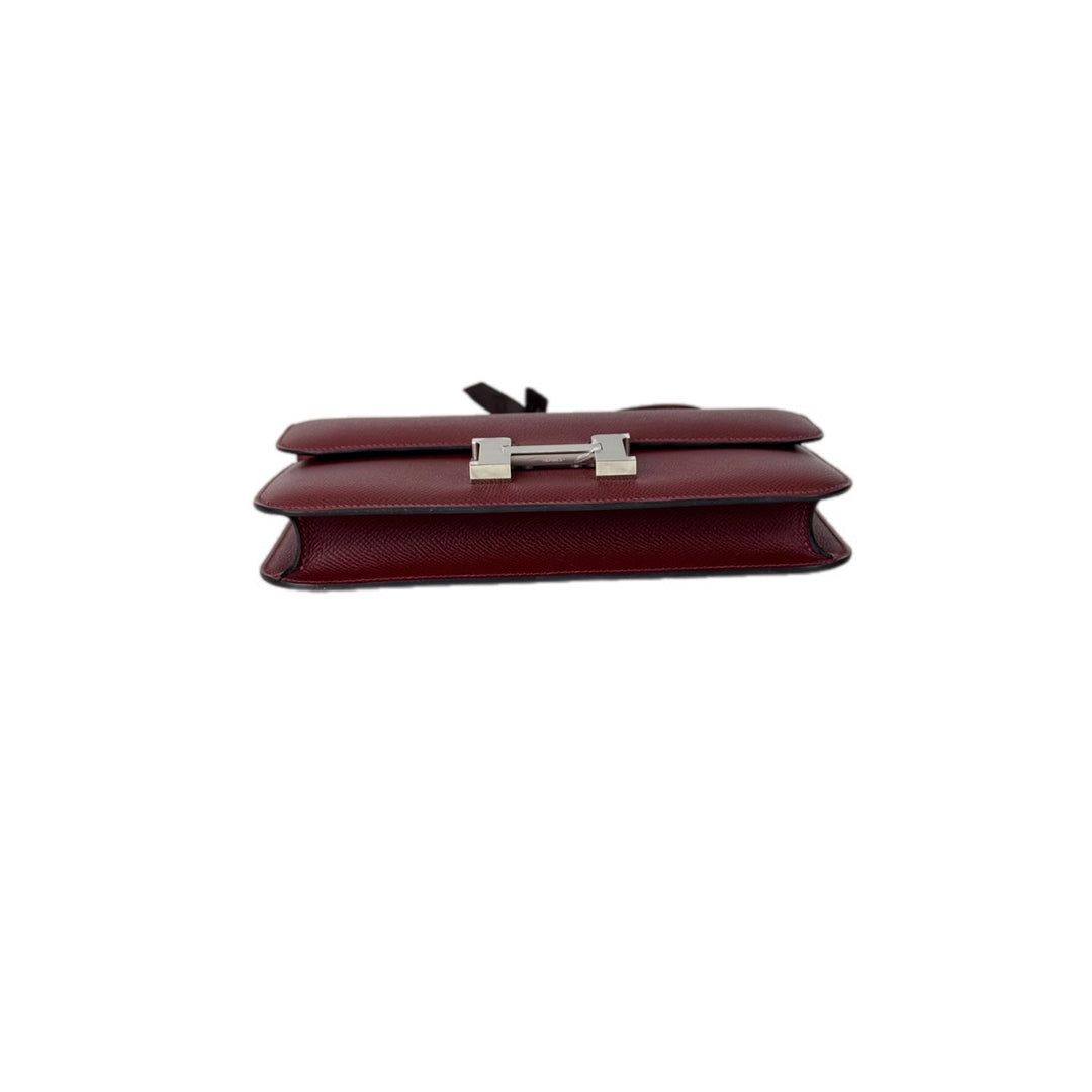 Hermes Constance Elan Epsom 55 Rouge Bag