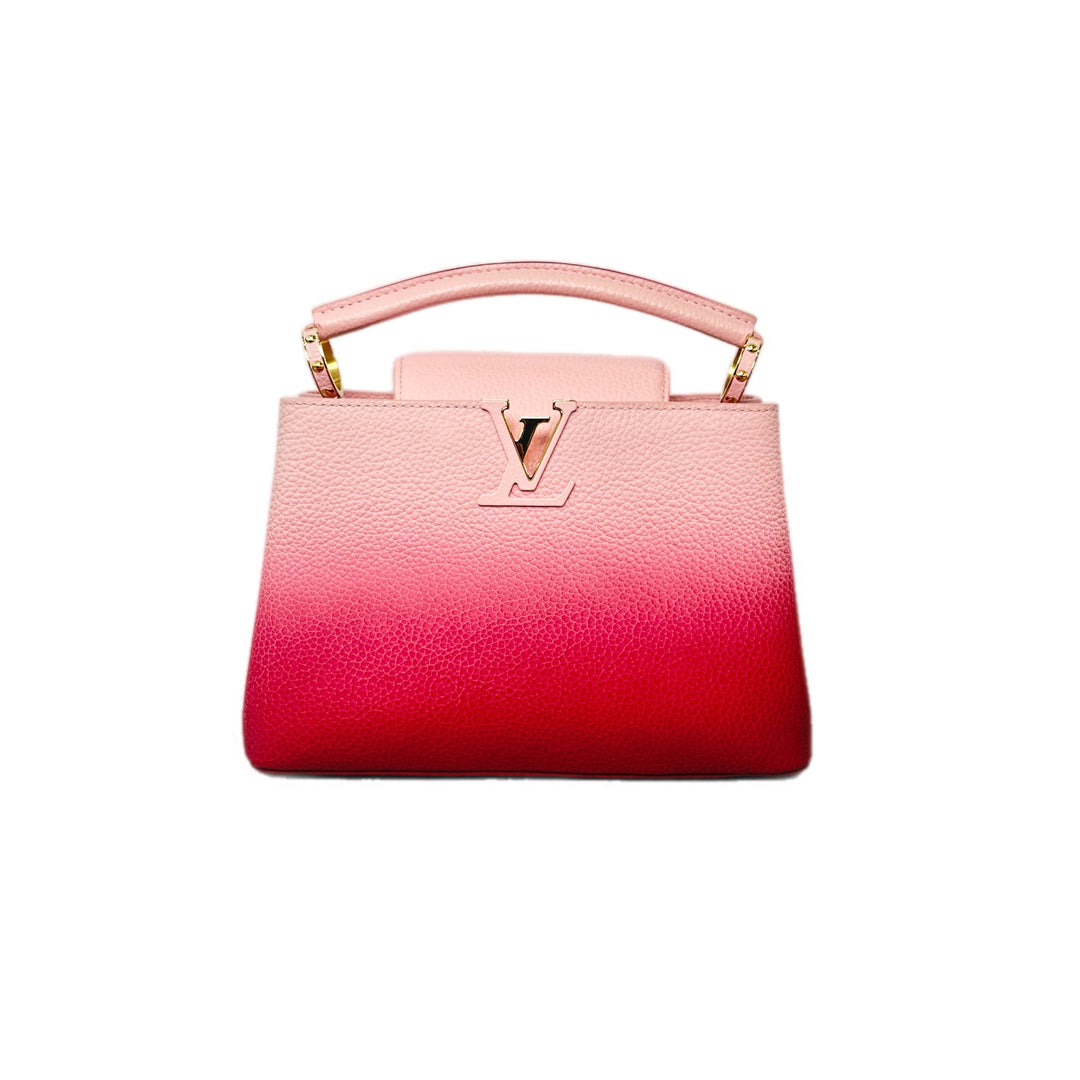 Louis Vuitton Capucines Bb Pink/Red Bag
