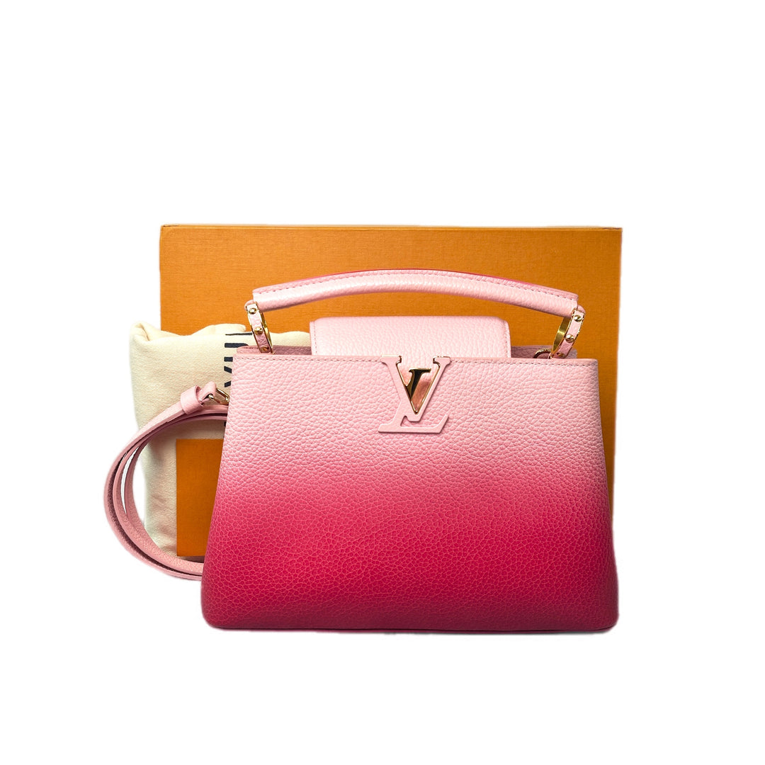 Louis Vuitton Capucines Bb Pink/Red Bag
