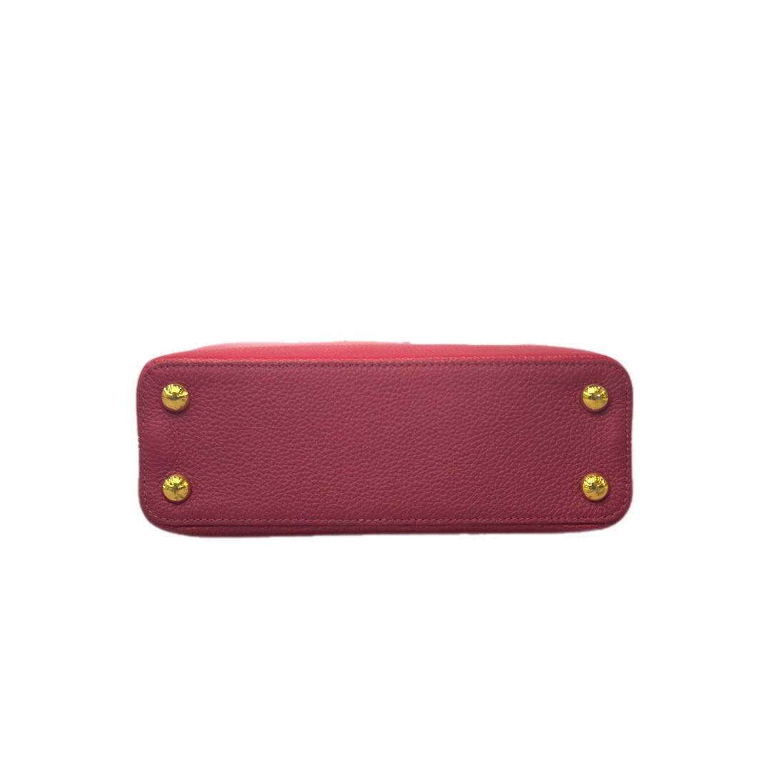 Louis Vuitton Capucines Bb Pink/Red Bag