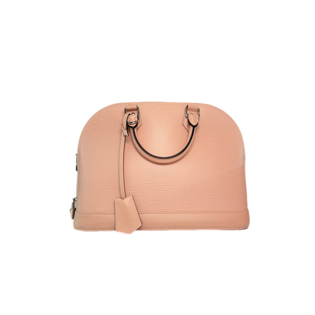 Louis Vuitton Alma Pm Epi Pink Bag