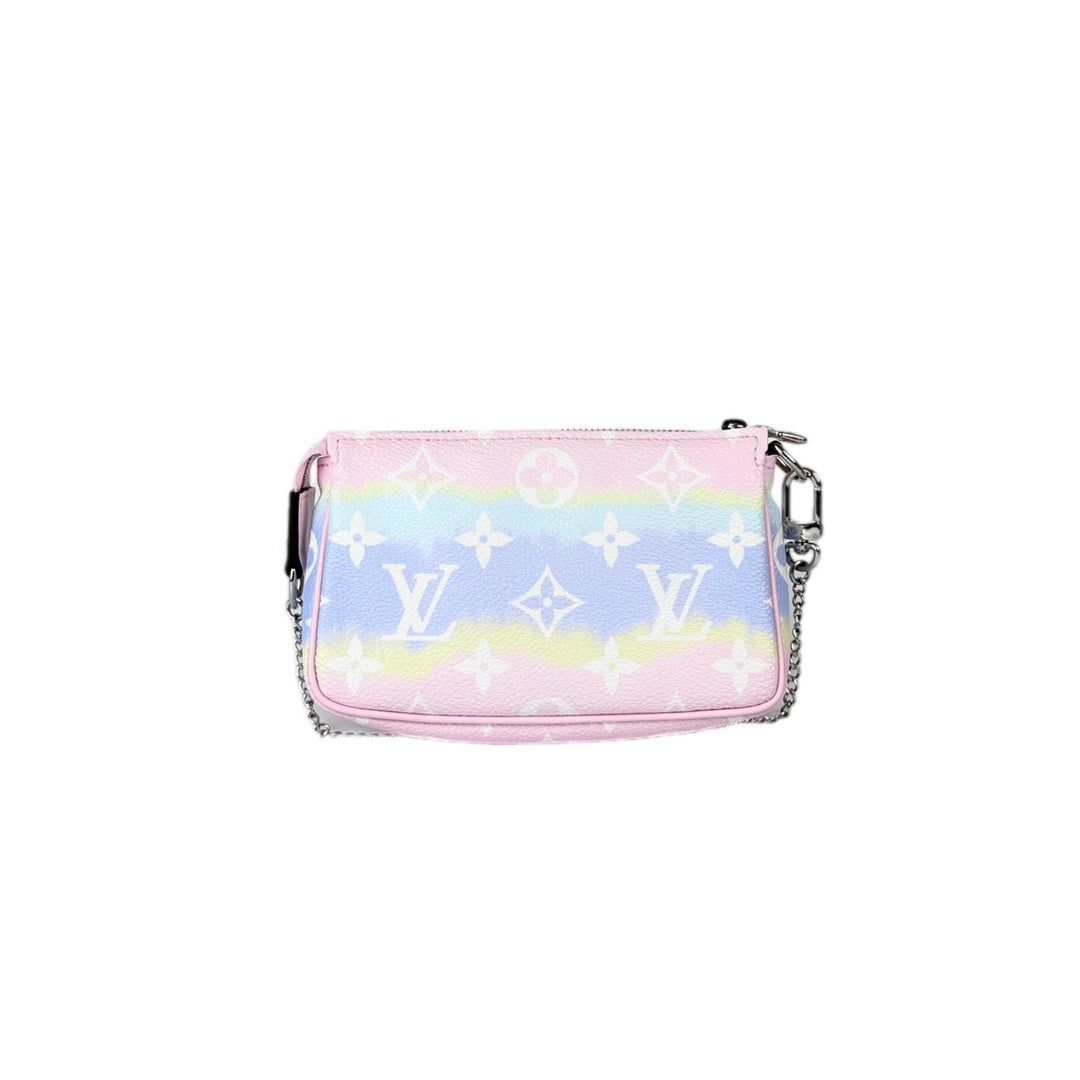 Louis Vuitton Mini Pink Pochette Accessoires Bag
