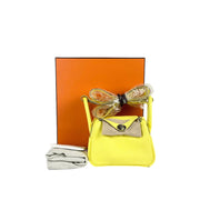 Hermes Lindy Mini Lime Bag TC