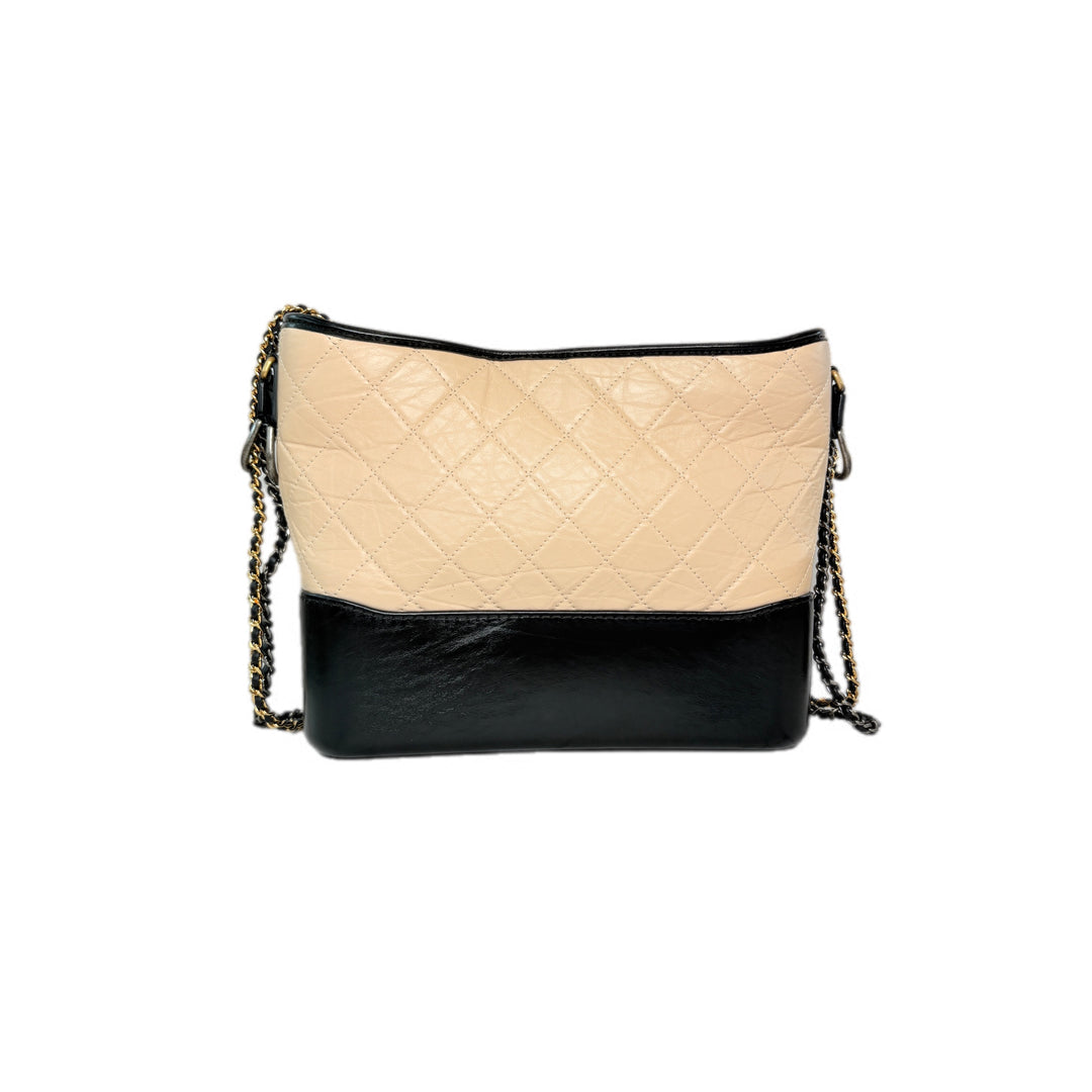 Chanel Gabrielle Large Beige/Black Bag