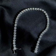 Natural White Diamond Tennis Bracelet D3.0ct 18K