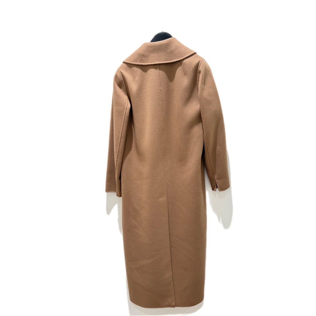 S’ Maxmara Caramel Wool Long Trench