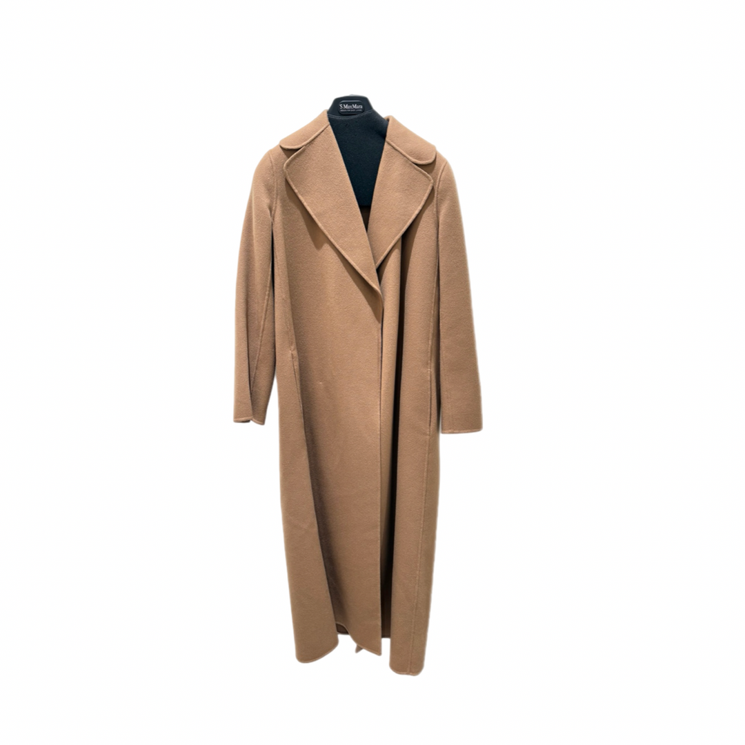 S’ Maxmara Caramel Wool Long Trench