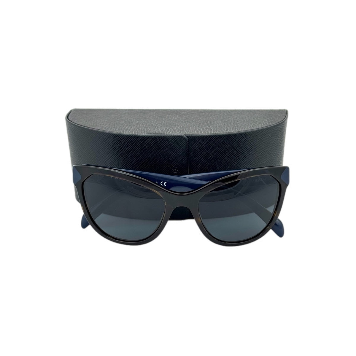 Prada  Brown/Blue Sunglasses