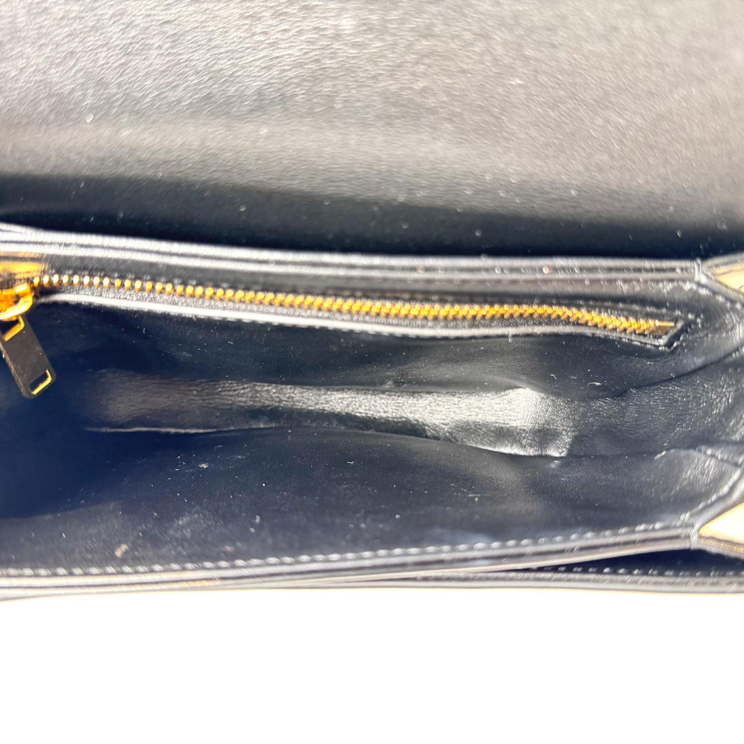 Celine Triomphe Crossbody Bag Black