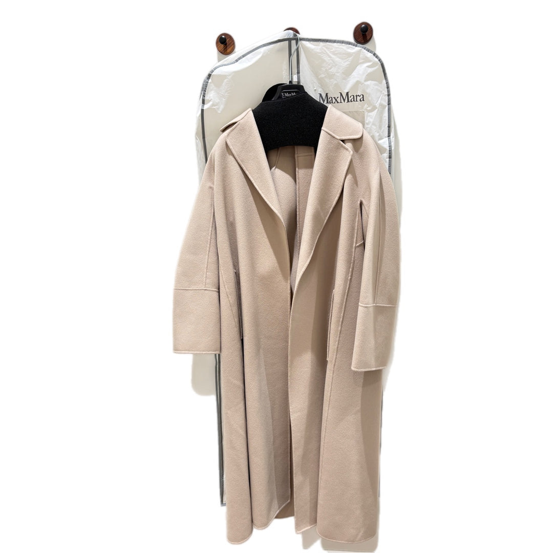 S’Maxmara Oat Wool Long Trench 36#