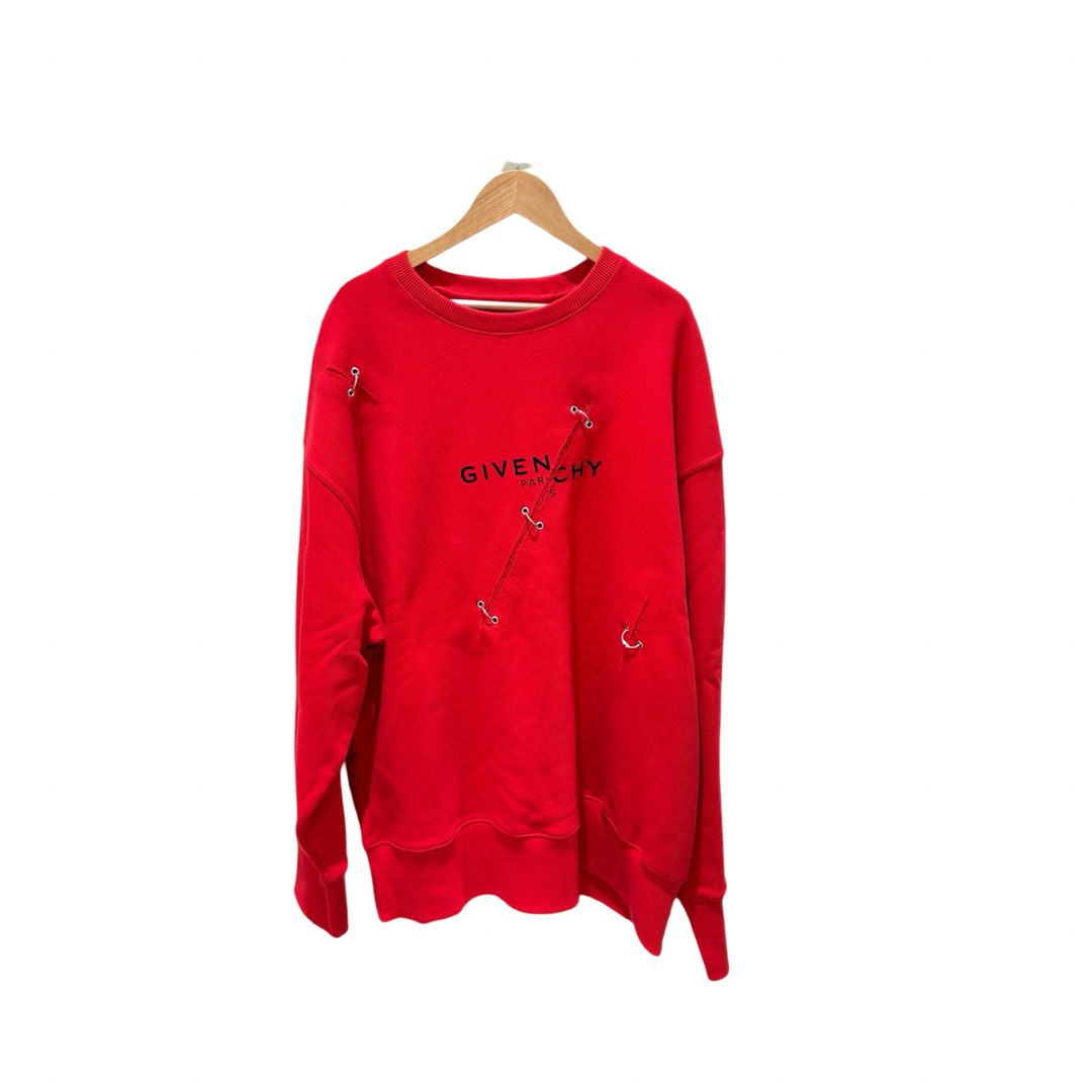 Givenchy Trompe L’Oeil Red Jumper M