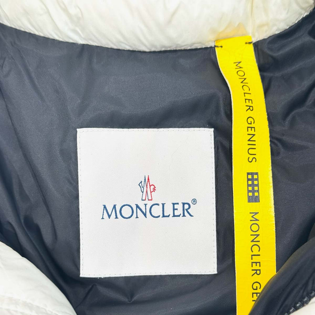 Moncler White Puff Down Coat #2