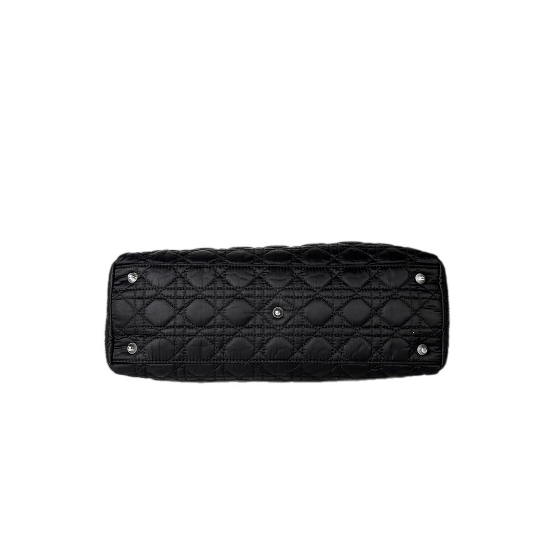 Dior Charming Nylon Cannage Tote Bag