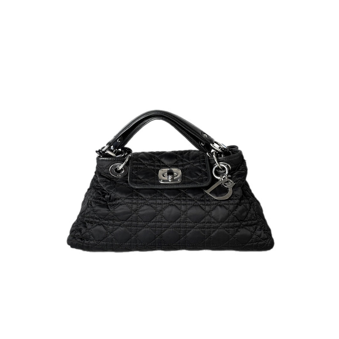 Dior Charming Nylon Cannage Tote Bag