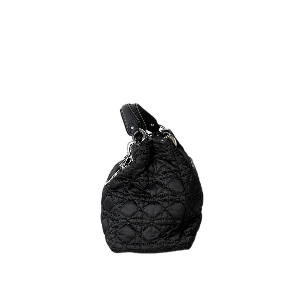 Dior Charming Nylon Cannage Tote Bag