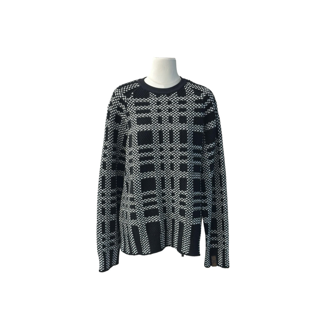 Louis Vuitton Black Wool/Cotton Sweater #M