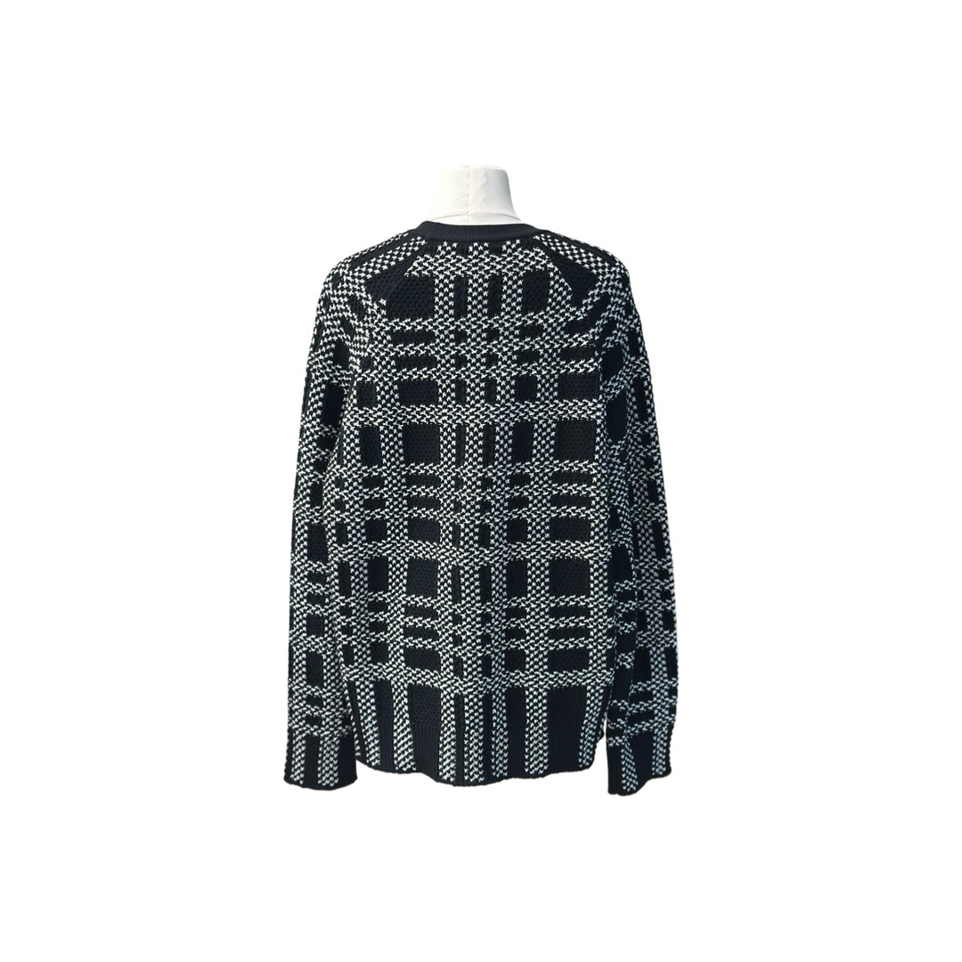 Louis Vuitton Black Wool/Cotton Sweater #M
