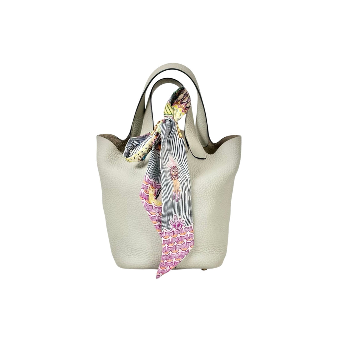 Hermes Picotin 18 Light Green Gold TC