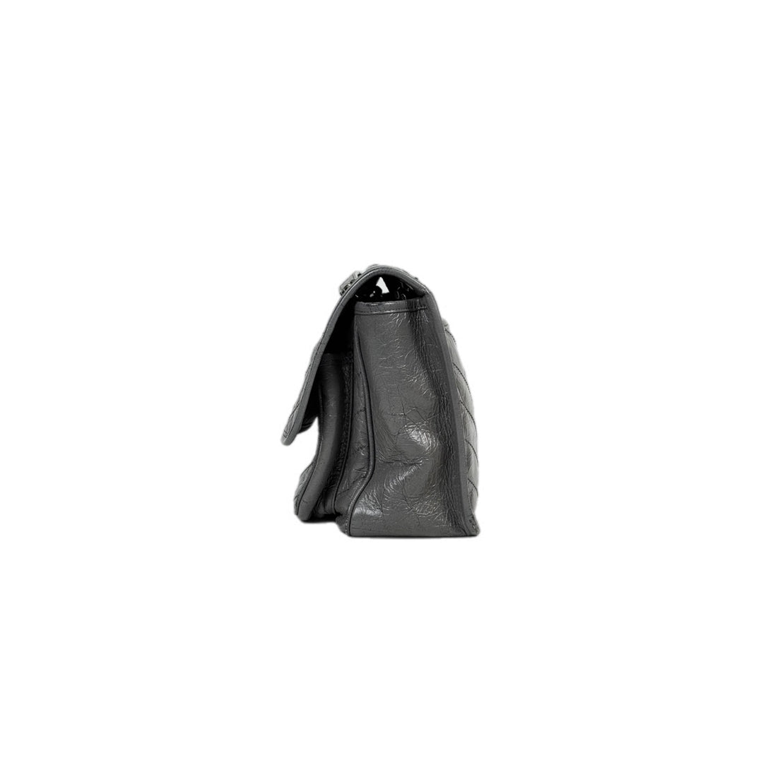 YSL Niki Medium Grey Bag