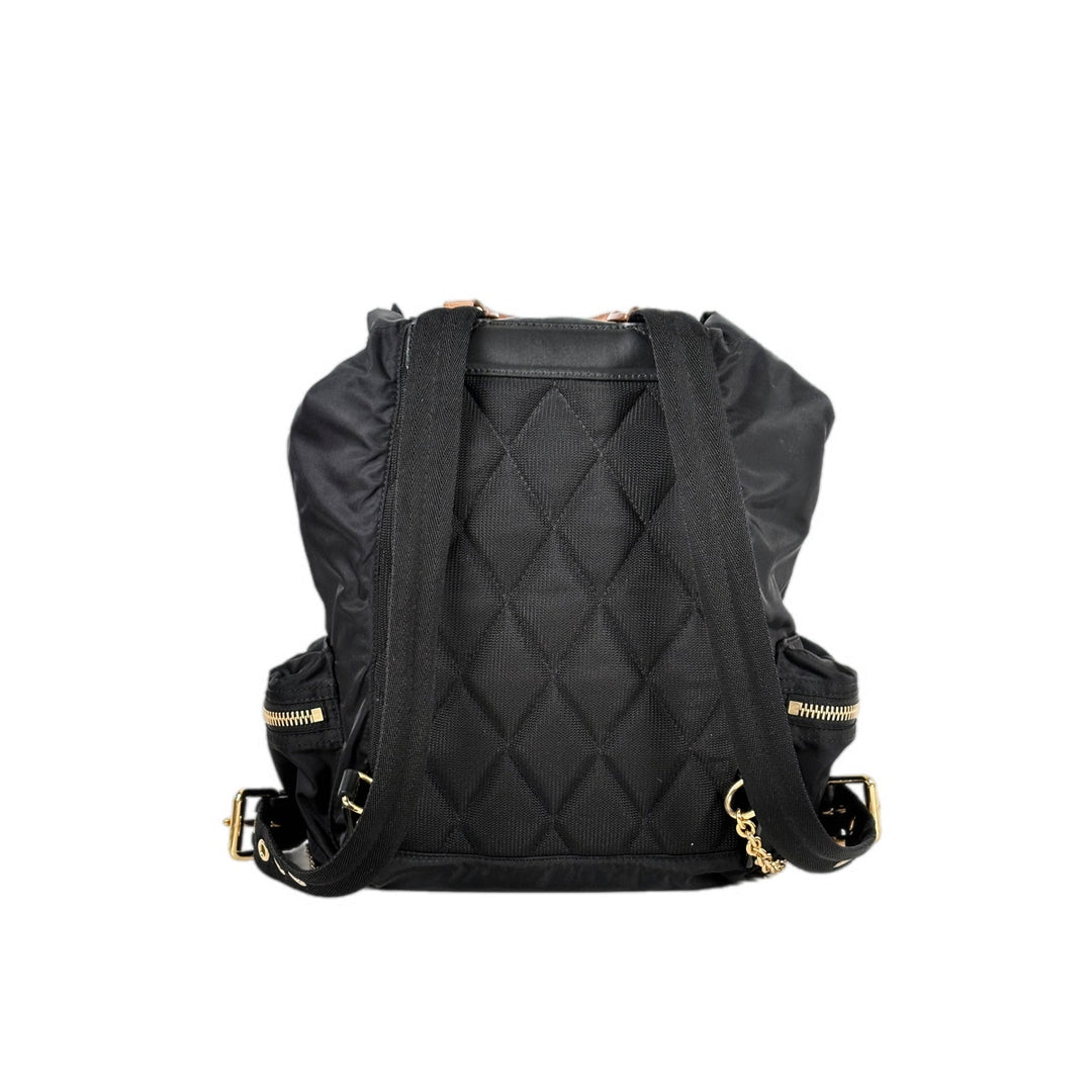 Burberry Nylon Backpack Black Bag