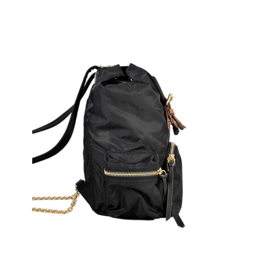 Burberry Nylon Backpack Black Bag