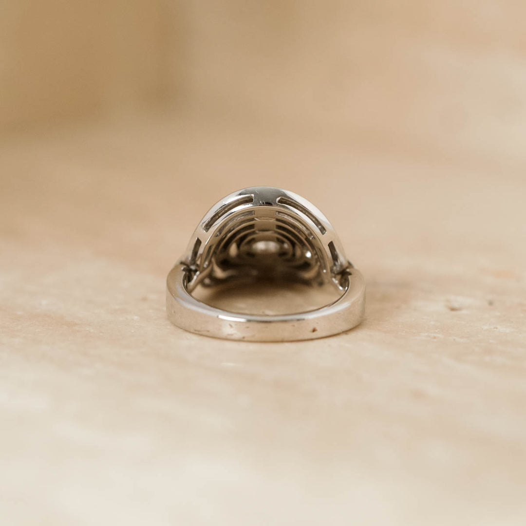 Bvlgari Astrale Cerchi 18K White Gold Ring #16