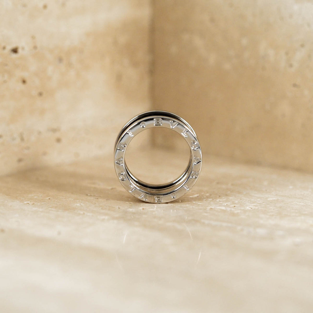 Bvlgari B Zero1 18K White Gold 50#