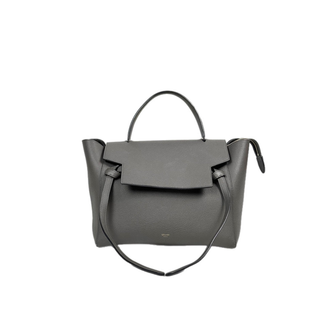 Celine Medium Grey Belt Bag