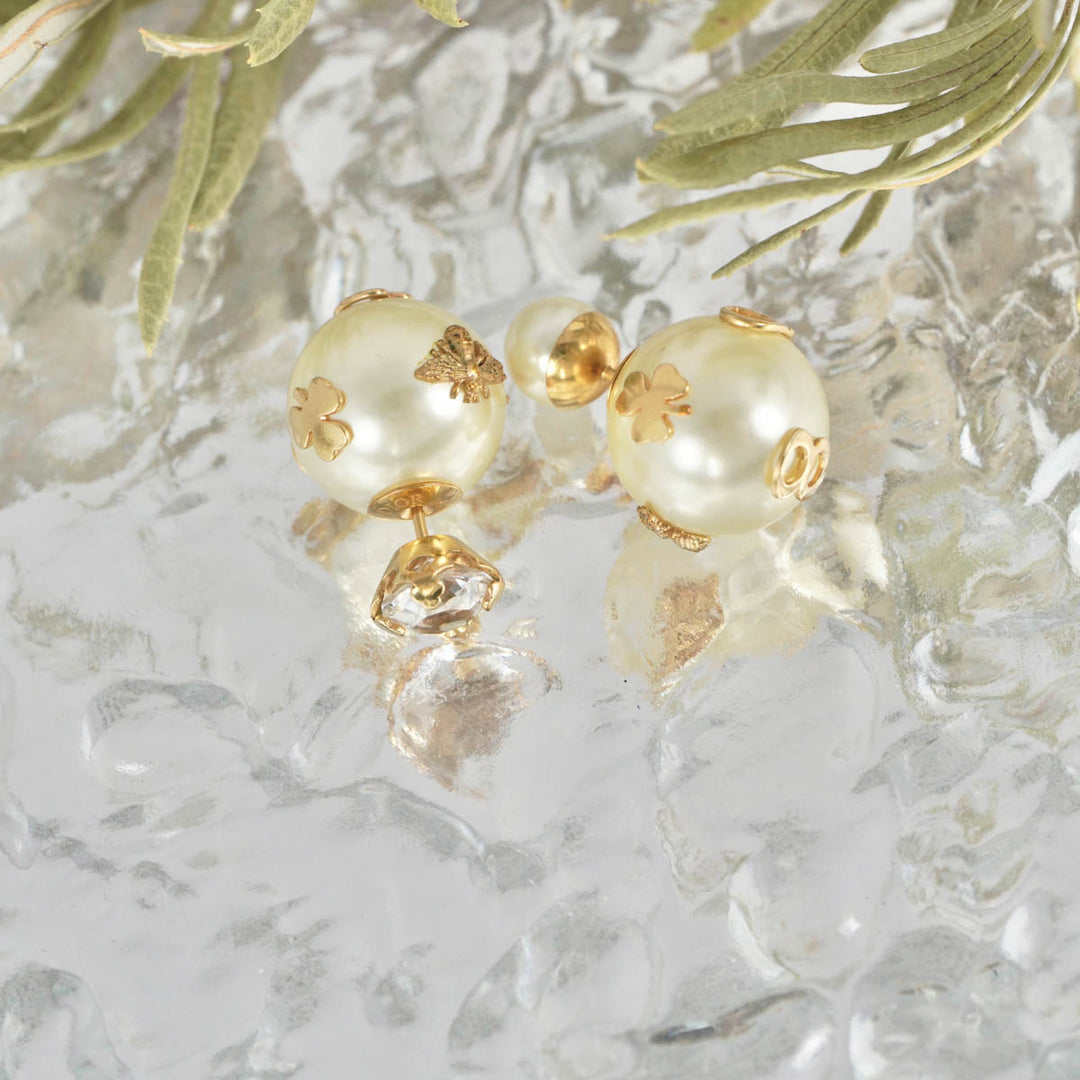 Dior Tribales Pearl with Resin Earring